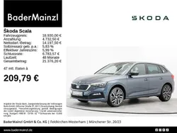 Grau Gebraucht 2019 Skoda Scala Style Kleinwagen | 18.930 € (Fairer Preis)