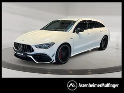 Unilack polarweiss Gebraucht 2021 Mercedes CLA45 AMG Shooting Brake AMG Kombi | 46.423 € (Guter Preis)