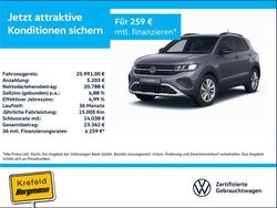 Grau / rauchgrau Gebraucht 2025 VW T-Cross Goal SUV | 25.991 € (Guter Preis)
