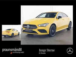 Gelb Gebraucht 2024 Mercedes CLA250e AMG Limousine | 37.490 € (Fairer Preis)