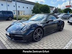 Tiefschwarzmetallic Gebraucht 2021 Porsche 911 Turbo S Cabriolet Sport Cabrio | 214.911 € (Superpreis)