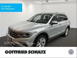 Reflexsilber metallic Gebraucht 2021 VW Tiguan Elegance SUV | 27.450 € (Superpreis)