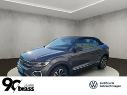 Rauchgrau metallic/schwarz Gebraucht 2024 VW T-Roc Cabriolet Style Cabrio | 35.300 € (Fairer Preis)