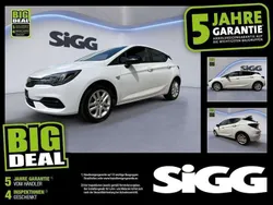 Schneeweiss Gebraucht 2021 Opel Astra Edition Limousine | 13.980 € (Fairer Preis)