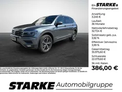 Grau (platinum grey metallic) Gebraucht 2021 VW Tiguan Allspace Highline SUV | 35.970 € (Fairer Preis)