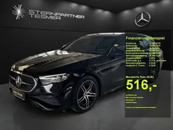 Schwarz Gebraucht 2023 Mercedes E200 AMG Limousine | 42.911 € (Guter Preis)