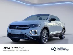 Pure white Neu 2025 VW T-Roc Cabriolet Goal Cabrio | 41.990 € (Superpreis)