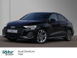 Mythosschwarz metallic Neu 2025 Audi A3 S-Line Limousine | 40.990 € (Guter Preis)