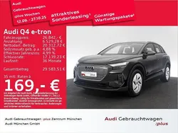 Mythosschwarz metallic Gebraucht 2023 Audi Q4 e-tron Comfort SUV | 26.842 € (Fairer Preis)