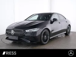 Metalliclack kosmosschwarz Gebraucht 2024 Mercedes CLA180 AMG Limousine | 36.900 € (Etwas zu teuer)