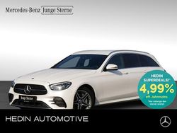 Manufaktur diamantweiß bright Gebraucht 2022 Mercedes E220 AMG Kombi | 31.990 € (Fairer Preis)