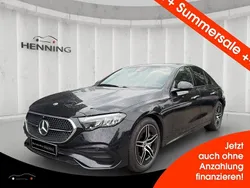 Schwarz Gebraucht 2024 Mercedes E200 AMG Limousine | 49.880 € (Fairer Preis)