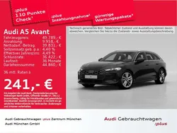 Mythosschwarz metallic Gebraucht 2024 Audi A5 S-Line Coupé | 49.789 € (Superpreis)