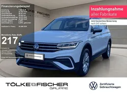 Pure white uni Gebraucht 2024 VW Tiguan Allspace Life SUV | 34.495 € (Superpreis)