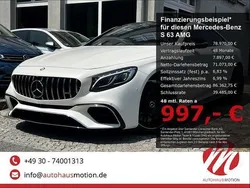 Designomagnokaschmirweiss la Gebraucht 2015 Mercedes S63 AMG AMG Coupé | 78.970 € (Etwas zu teuer)