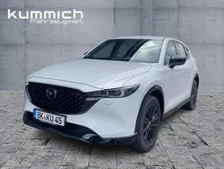 Rhodium white (weiß) Gebraucht 2025 Mazda CX-5 Homura-Line SUV | 41.330 € (Fairer Preis)