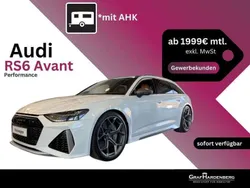 Weiß (gletscherweiß metallic) Neu 2025 Audi RS6 Performance Kombi | 150.000 € (Superpreis)