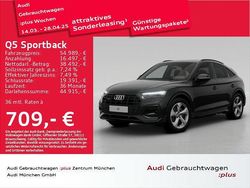 Mythosschwarz metallic Gebraucht 2024 Audi Q5 Sportback Ambiente SUV | 54.989 € (Teuer)