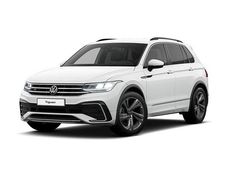 Pure white Gebraucht 2023 VW Tiguan R-line SUV | 34.900 € (Fairer Preis)