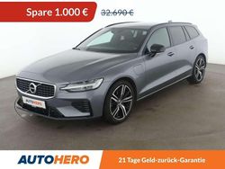 Osmium grey Gebraucht 2020 Volvo V60 R-Design Kombi | 31.690 € (Fairer Preis)