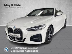 Weiss Gebraucht 2021 BMW 420 M Sport Cabrio | 38.885 € (Fairer Preis)