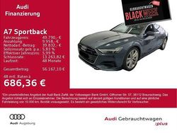 Blau Gebraucht 2021 Audi A7 Sportback S-Line Kleinwagen | 49.790 €