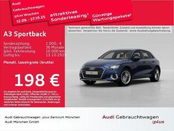 Blau Gebraucht 2024 Audi A3 Sportback Advanced Limousine | 26.555 € (Superpreis)