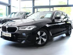 Schwarz Gebraucht 2021 BMW 520 Limousine | 26.700 € (Guter Preis)