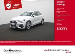 Gletscherweiß metallic Gebraucht 2023 Audi A3 Sportback e-tron S-Line Limousine | 33.380 € (Etwas zu teuer)