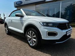 Weiß Gebraucht 2021 VW T-Roc Cabriolet Style Cabrio | 23.500 € (Fairer Preis)