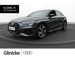 Grau Gebraucht 2021 Audi A3 Sportback S-Line Limousine | 28.960 € (Teuer)