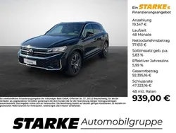 Schwarz (grenadillschwarz metallic) Neu 2024 VW Touareg R-line SUV | 96.960 € (Teuer)