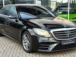 Obsidianschwarz metalliclack Gebraucht 2018 Mercedes S450 AMG line Limousine | 49.800 € (Superpreis)