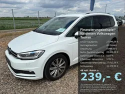 Weiss Gebraucht 2020 VW Touran Highline Van / Kleinbus | 27.849 € (Fairer Preis)