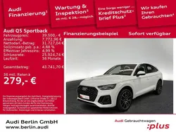 Gletscherweiß metallic Gebraucht 2021 Audi Q5 Sportback S-Line SUV | 39.500 € (Fairer Preis)