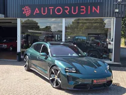 Grün Gebraucht 2022 Porsche Taycan Sport Turismo Limousine | 83.900 € (Guter Preis)