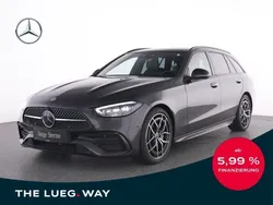 Grau metalliclack graphitgrau Gebraucht 2024 Mercedes C300 AMG Kombi | 49.945 € (Etwas zu teuer)