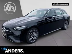 Schwarz Gebraucht 2024 Mercedes C220 AMG Kombi | 40.964 € (Guter Preis)