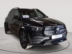 Obsidianschwarz metallic Gebraucht 2021 Mercedes GLE350 AMG line SUV | 50.990 € (Superpreis)
