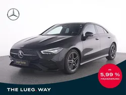 Metalliclack kosmosschwarz Gebraucht 2024 Mercedes CLA200 AMG Coupé | 37.345 € (Fairer Preis)