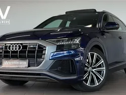 Blau navarrablau metallic Gebraucht 2020 Audi Q8 S-Line SUV | 63.890 € (Fairer Preis)