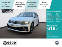 Pure white Gebraucht 2019 VW Tiguan Allspace R-line SUV | 28.790 € (Guter Preis)