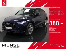 Navarrablau Gebraucht 2024 Audi Q5 Sportback S-Line SUV | 52.385 € (Fairer Preis)