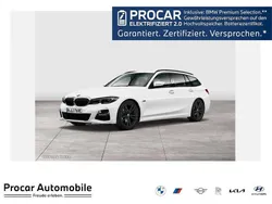 Weiß Gebraucht 2022 BMW 330e M Sport Kombi | 31.480 € (Fairer Preis)