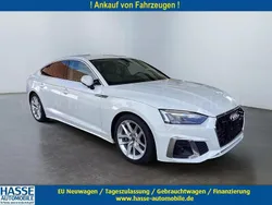 Weiß Gebraucht 2021 Audi A5 Sportback S-Line Limousine | 31.488 € (Fairer Preis)