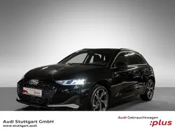 Mythosschwarz metallic Gebraucht 2024 Audi A3 Sportback Sport Limousine | 32.940 € (Guter Preis)