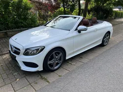 Weiß Gebraucht 2017 Mercedes C200 AMG line Cabrio | 23.500 € (Guter Preis)
