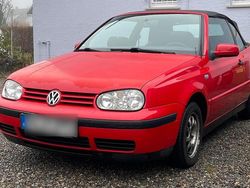Rot Gebraucht 2000 VW Golf Cabriolet Cabrio | 975 € (Superpreis)