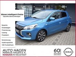 Blau Gebraucht 2021 Mitsubishi Space Star Spirit+ Limousine | 14.900 € (Fairer Preis)