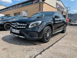 Schwarz Gebraucht 2018 Mercedes GLA220 AMG line SUV | 16.399 € (Guter Preis)